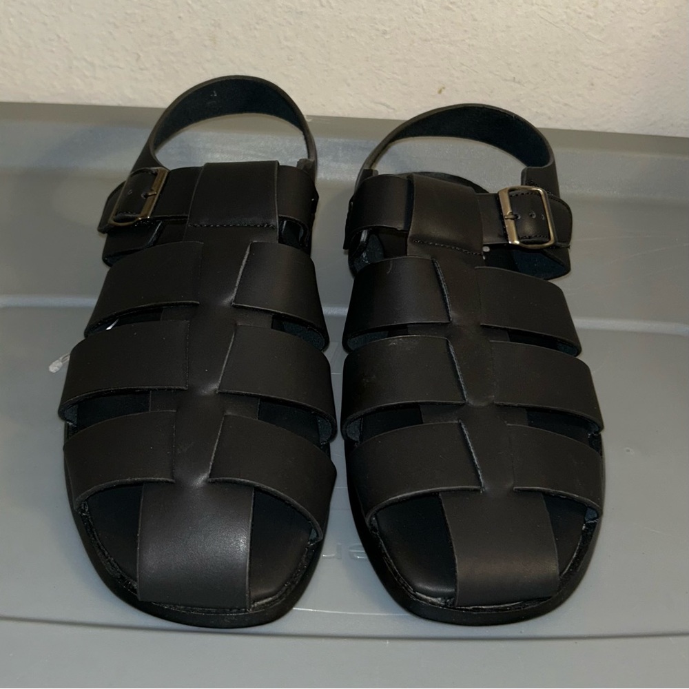 Brand New Faranzi Vegan Leather Sandals